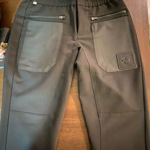 Figs black jogger scrub pants. Star Wars style